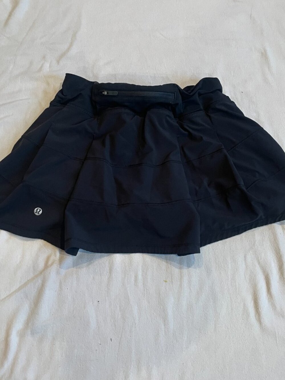 lululemon athletica Black Pace Rival Skort Women’s 8 - Picture 4 of 7
